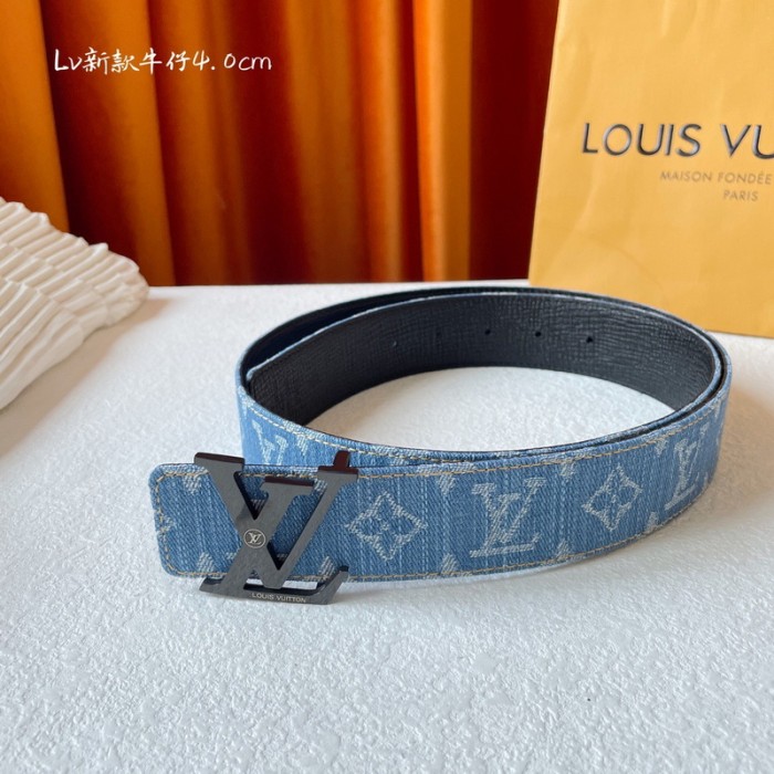LV Monogram Denim cowhide 40MM BELT FZYD004