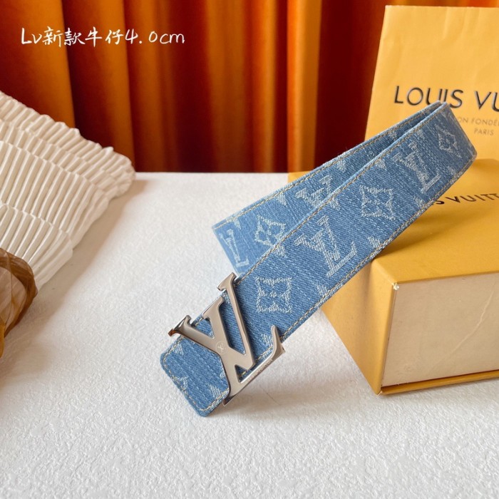 LV Monogram Denim cowhide 40MM BELT FZYD004
