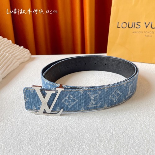 LV Monogram Denim cowhide 40MM BELT FZYD004