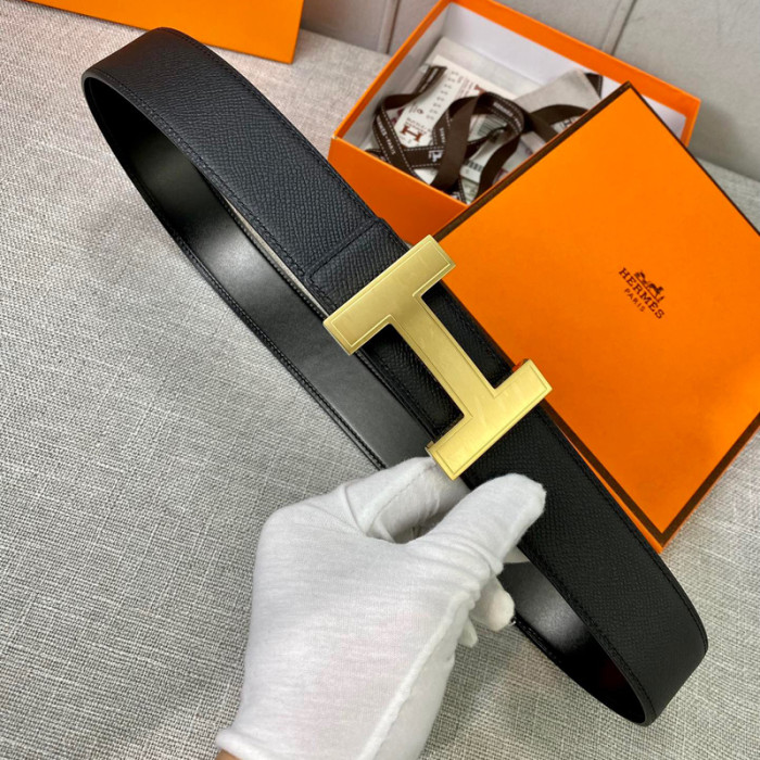 HERMES 38MM cowhide REVERSIBLE BELT FZYD030