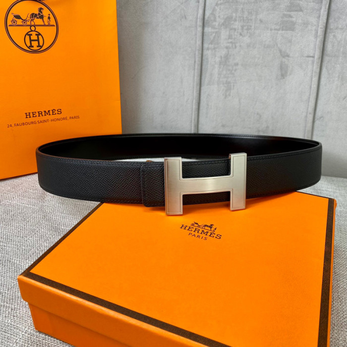HERMES 38MM cowhide REVERSIBLE BELT FZYD030