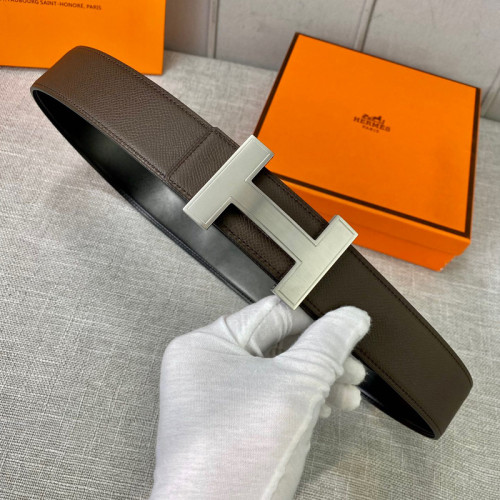 HERMES 38MM cowhide REVERSIBLE BELT FZYD030