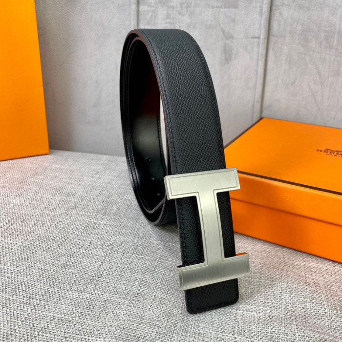 HERMES 38MM cowhide REVERSIBLE BELT FZYD030