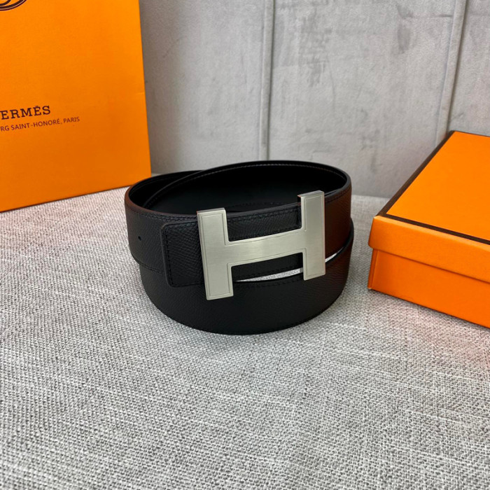 HERMES 38MM cowhide REVERSIBLE BELT FZYD030