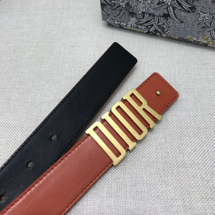 Dior D-FENCE REVERSIBLE 30MM Belt FZYD050