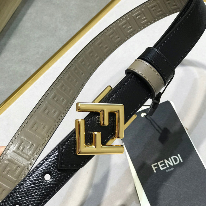 Fendi FF Cowhide REVERSIBLE 20MM BELT FZYD045