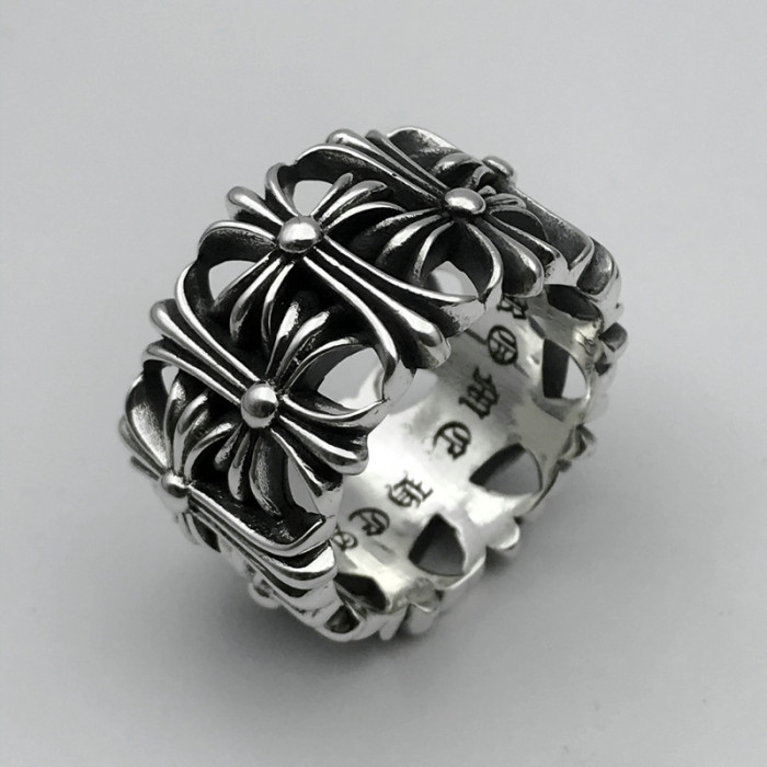 Chrome Hearts S925 Ring FZPJ030 width 15.5mm