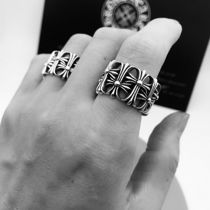 Chrome Hearts S925 Ring FZPJ030 width 15.5mm