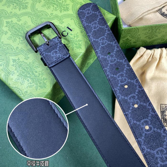 Gucci BELT WITH INTERLOCKING G DETAIL 35MM BELT FZYD074