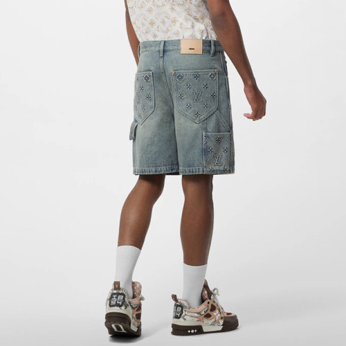 LV MONOGRAM jeans Shorts FZKZ599