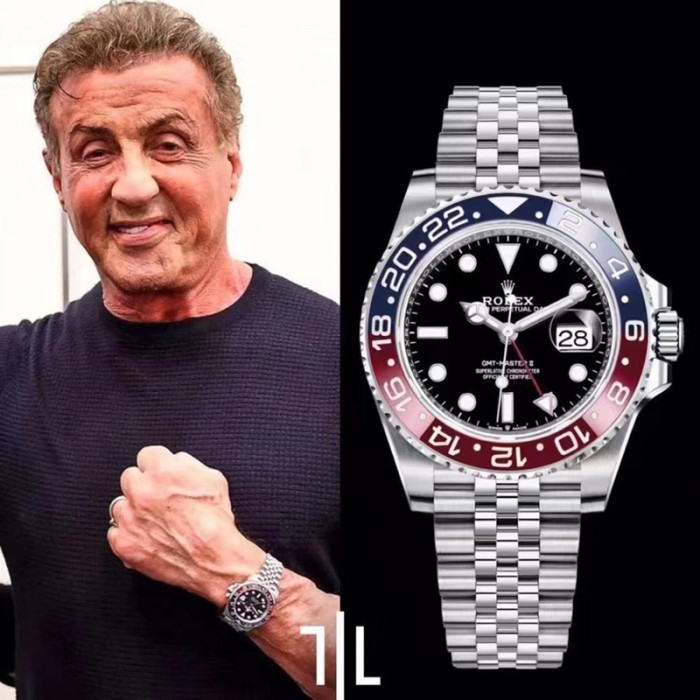 ROLEX GMT Master II GMT126710 40MM Watch FZSB003