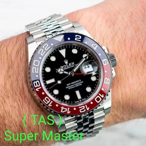 ROLEX GMT Master II GMT126710 40MM Watch FZSB003