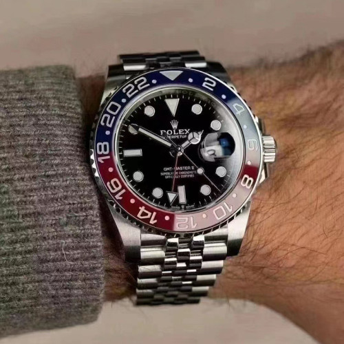 ROLEX GMT Master II GMT126710 40MM Watch FZSB003