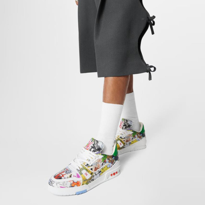 LV TRAINER shoes FZXZ071