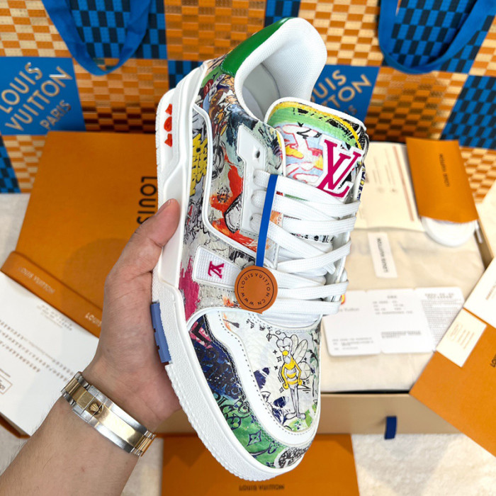 LV TRAINER shoes FZXZ071