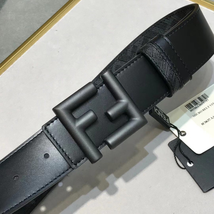 Fendi Ceinture FF 38MM REVERSIBLE BELT FZYD098