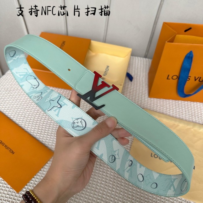 LV PYRAMIDE 40MM BELT FZYD103