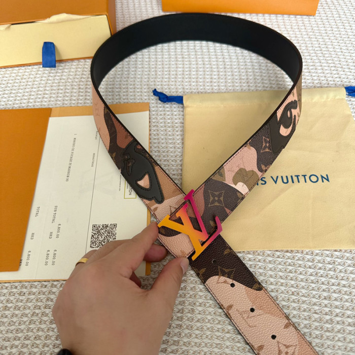 LV INITIALES 40MM REVERSIBLE BELT FZYD117