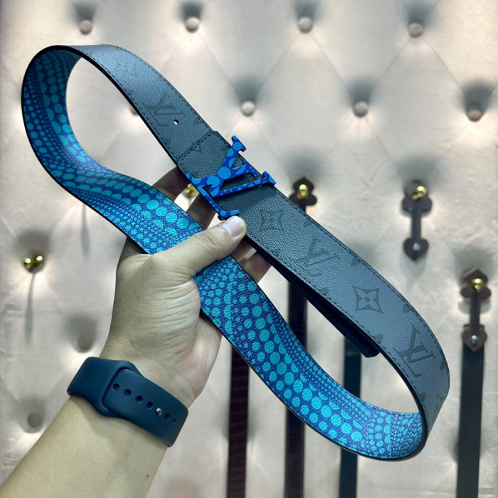 LV x YK LV INITIALES 40MM REVERSIBLE BELT FZYD116