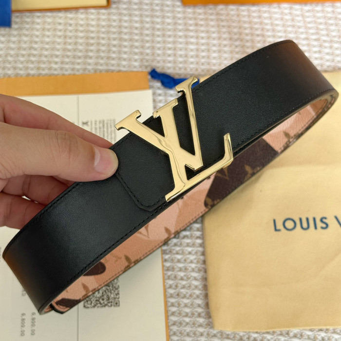 LV INITIALES 40MM REVERSIBLE BELT FZYD117