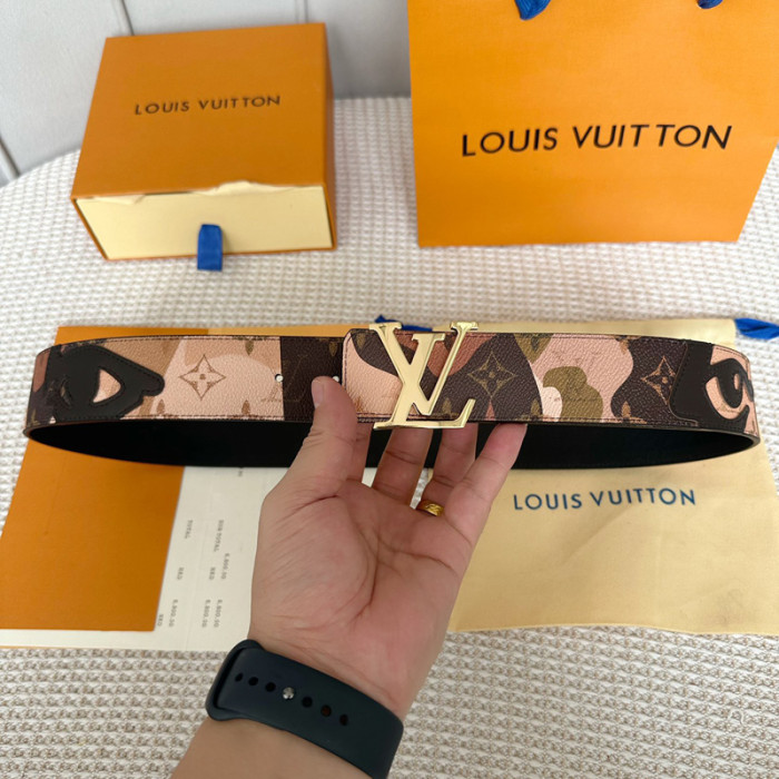LV INITIALES 40MM REVERSIBLE BELT FZYD117
