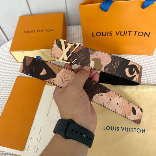 LV INITIALES 40MM REVERSIBLE BELT FZYD117