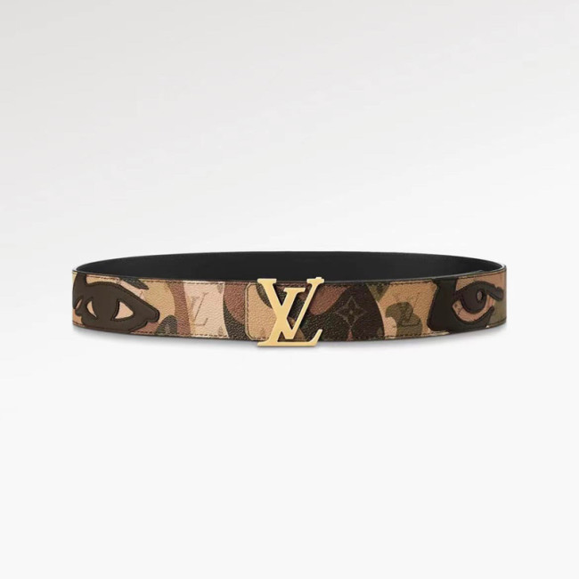 LV INITIALES 40MM REVERSIBLE BELT FZYD117