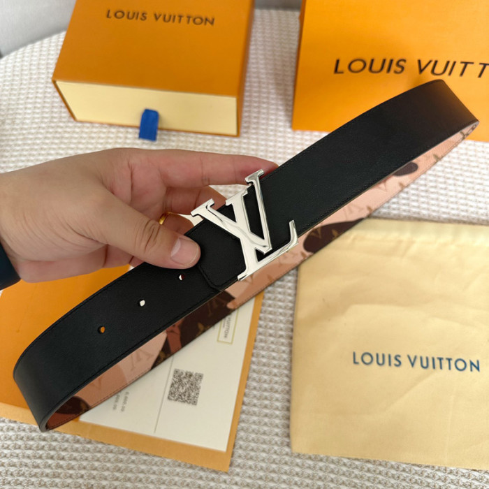 LV INITIALES 40MM REVERSIBLE BELT FZYD117
