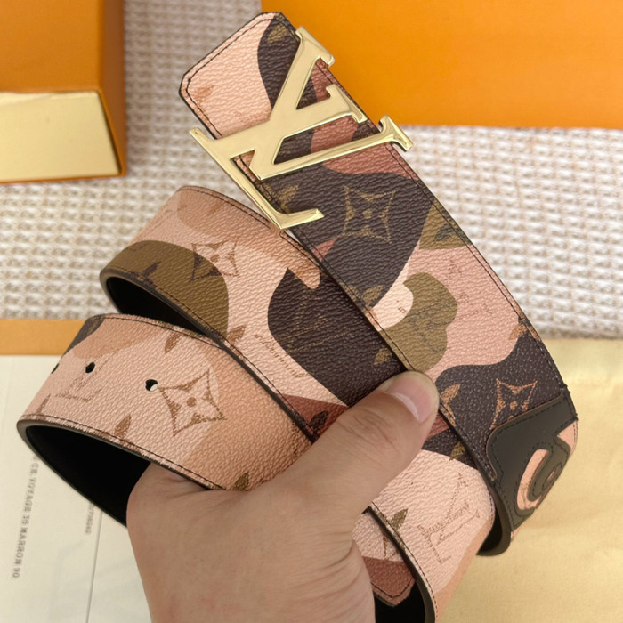 LV INITIALES 40MM REVERSIBLE BELT FZYD117