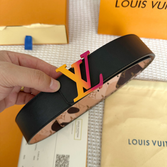 LV INITIALES 40MM REVERSIBLE BELT FZYD117