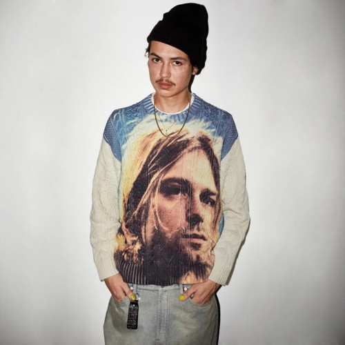 SUPREME 23SS KURT COBAIN SWEATER FZMY160