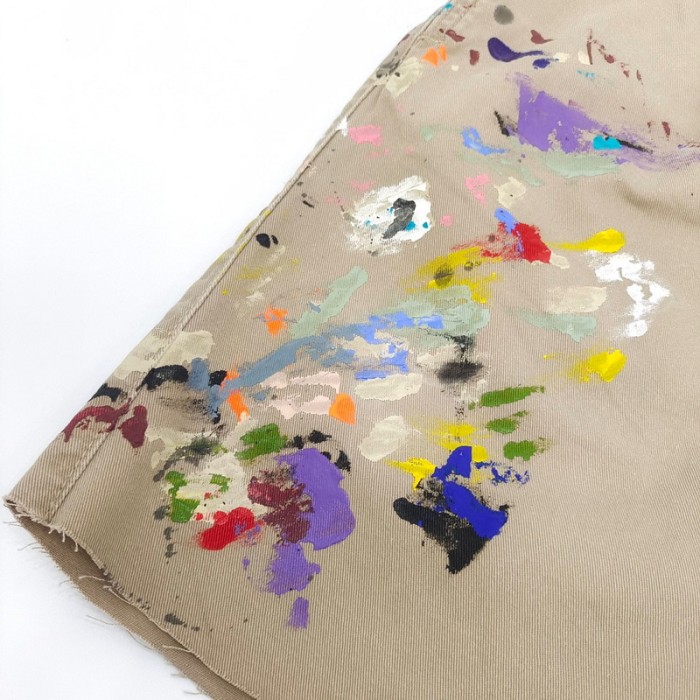 GALLERY DEPT. Splash-ink Shorts FZKZ674