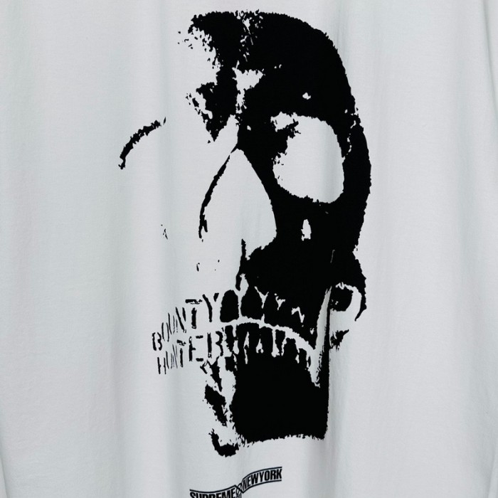 SUPREME X BOUNTY HUNTER SKULLS TEE FZTX3147