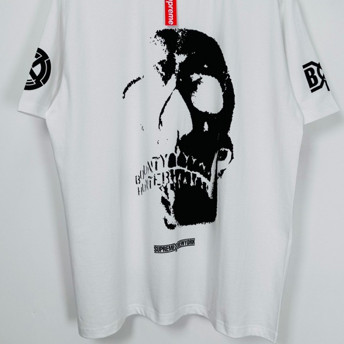 SUPREME X BOUNTY HUNTER SKULLS TEE FZTX3147