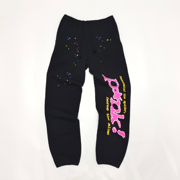 Sp5der 555555 PINK Sweatpants FZKZ730