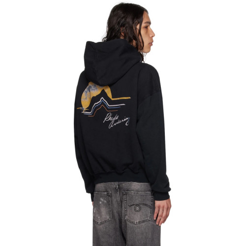 Rhude Awakening Logo-Print Cotton-Jersey Hoodie FZWY1177