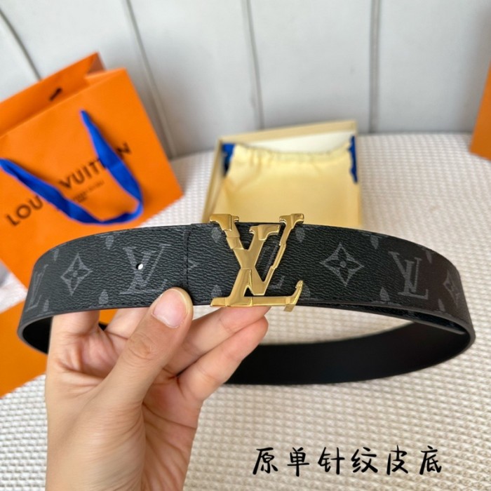 LV PIXEL 40MM REVERSIBLE BELT FZYD134