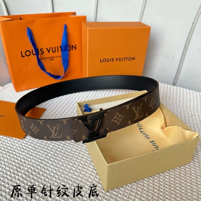LV PIXEL 40MM REVERSIBLE BELT FZYD133