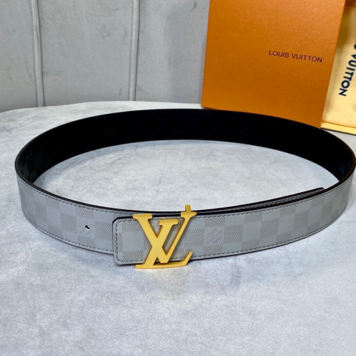 LV Damier INITIALES 40MM REVERSIBLE BELT FZYD147