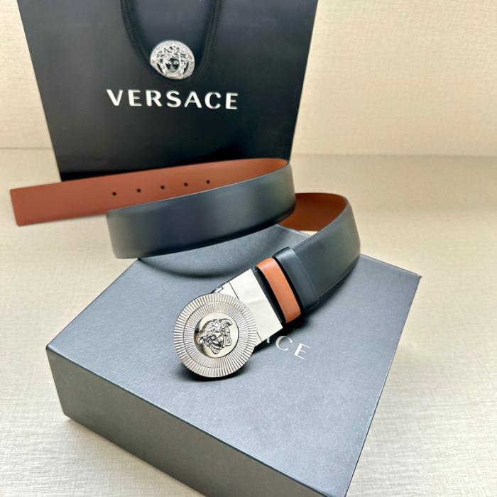Versace MEDUSA BIGGIE 38MM REVERSIBLE BELT FZYD144