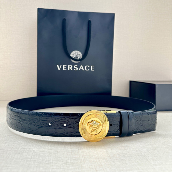 Versace MEDUSA BIGGIE 38MM REVERSIBLE BELT FZYD144