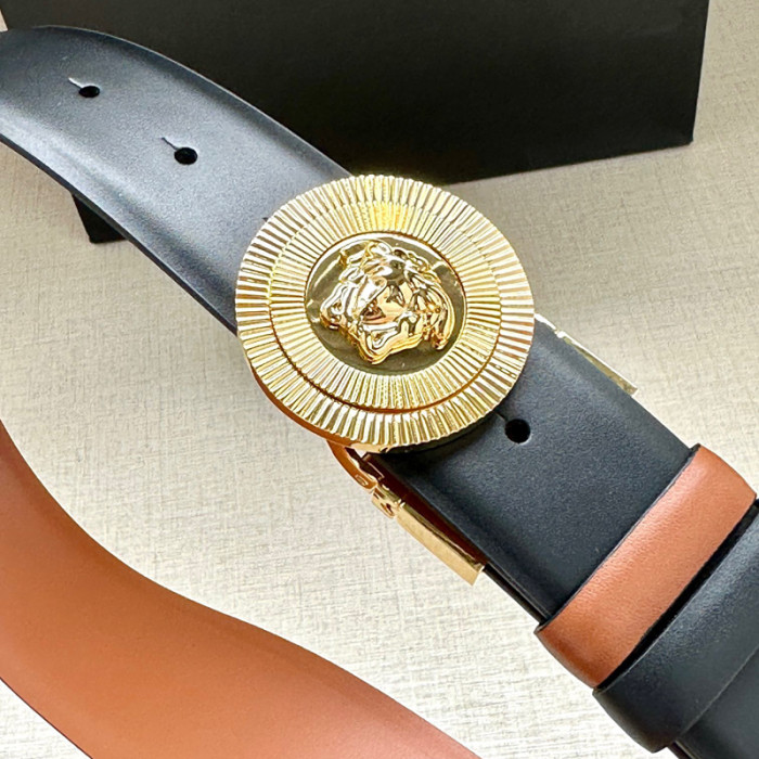 Versace MEDUSA BIGGIE 38MM REVERSIBLE BELT FZYD144
