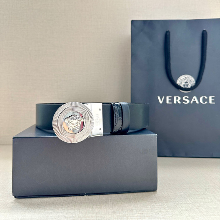 Versace MEDUSA BIGGIE 38MM REVERSIBLE BELT FZYD144