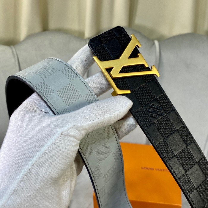 LV Damier INITIALES 40MM REVERSIBLE BELT FZYD147