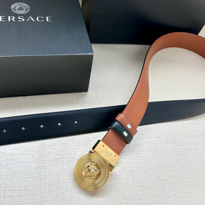 Versace MEDUSA BIGGIE 38MM REVERSIBLE BELT FZYD144