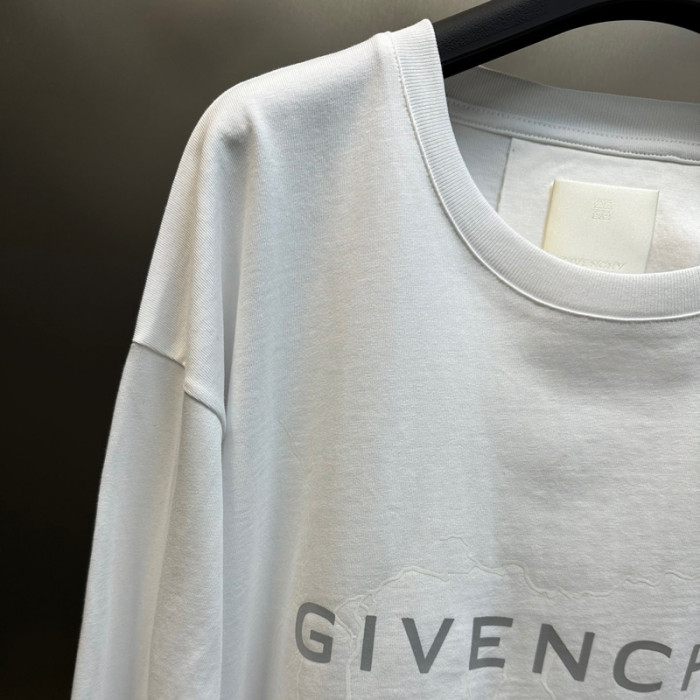 Givenchy 3M Reflective Lightning Long sleeve tee FZTX3261