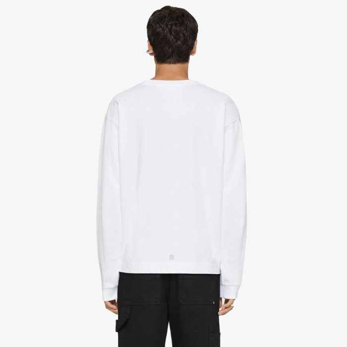 Givenchy 3M Reflective Lightning Long sleeve tee FZTX3261