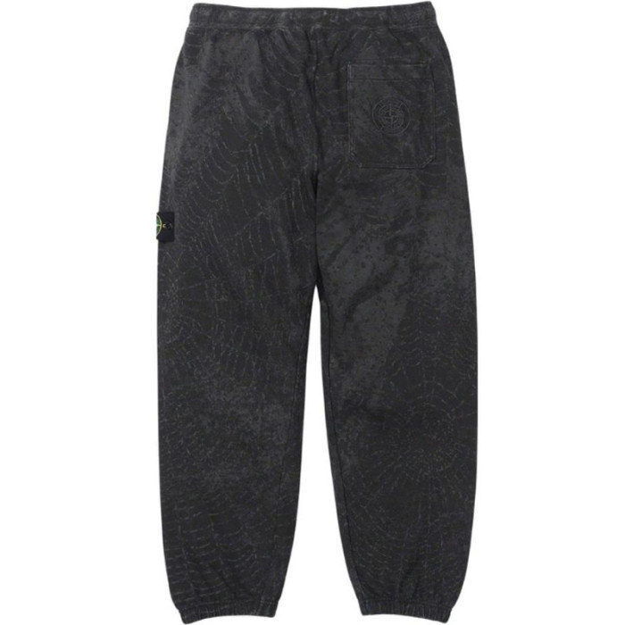 SUPREME X STONE ISLAND FW23 FELPA PANTALONE SWEATPANTS FZKZ769