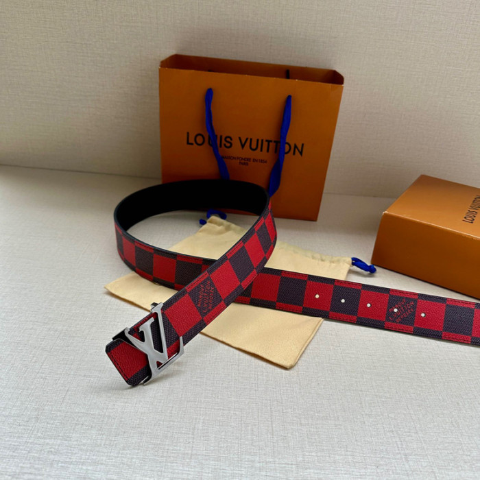 LV Damier INITIALES 40MM REVERSIBLE BELT FZYD153