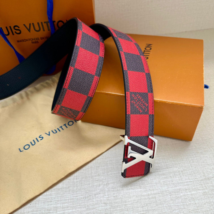 LV Damier INITIALES 40MM REVERSIBLE BELT FZYD153